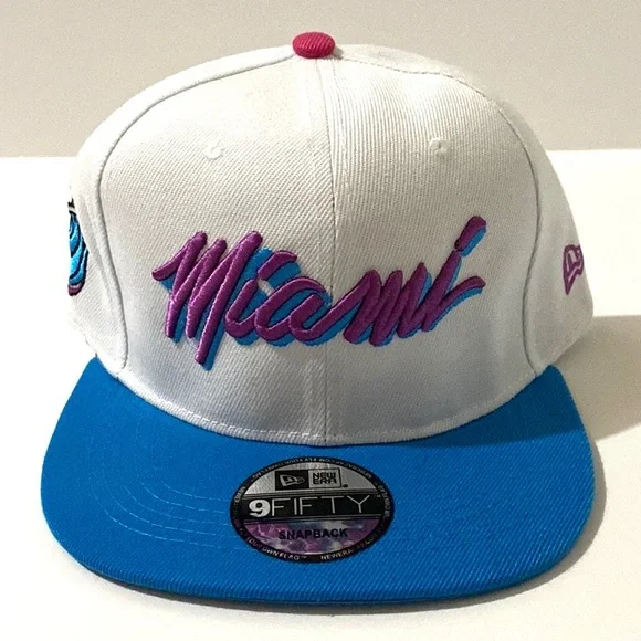 New Era Miami Heat ‘Alternate Color’ 9FIFTY Snapback - Picture 1 of 6